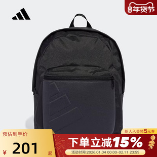 adidas阿迪达斯通勤电脑包秋ESSENTIALS男女双肩背包 JY1001