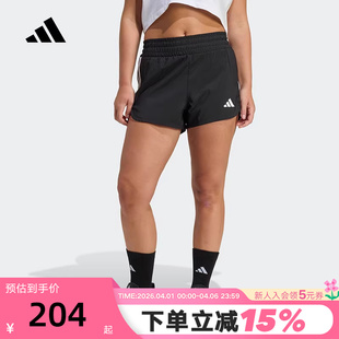 Adidas阿迪达斯2026夏季 女士短裤 运动休闲宽松舒适短裤 KD7318 新品
