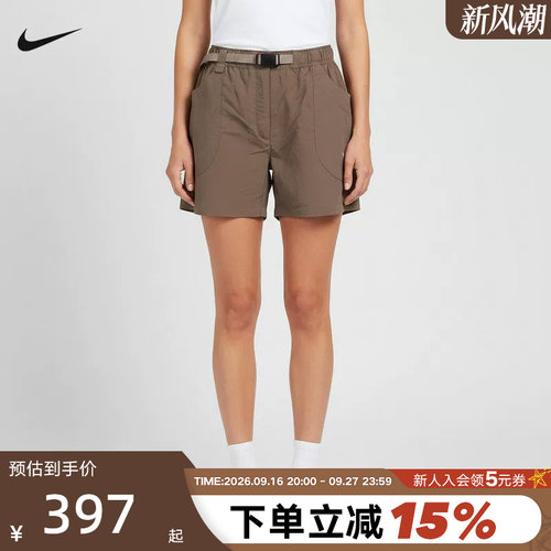 NIKE耐克ACG女短裤夏季户外工装运动裤宽松透气五分裤IF0971-214