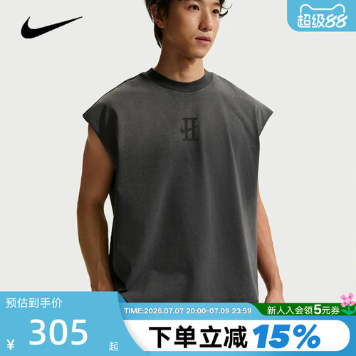 NIKE耐克夏季新款男子背心德文·布克运动篮球无袖T恤 IF1569-010