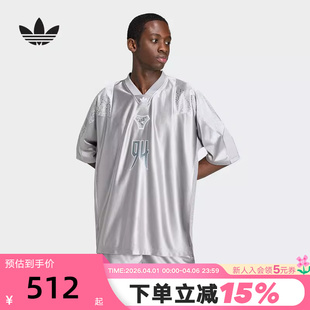 阿迪达斯三叶草球衣T恤Adilenium EQT夏男短袖 KX4835 Season