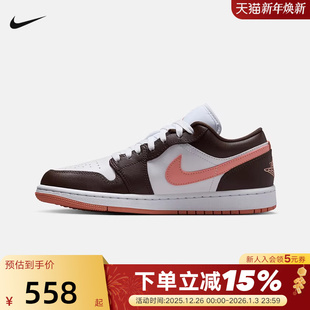 Jordan AJ1低帮复古板鞋 Nike耐克女鞋 DC0774 Air 篮球鞋 182 秋季