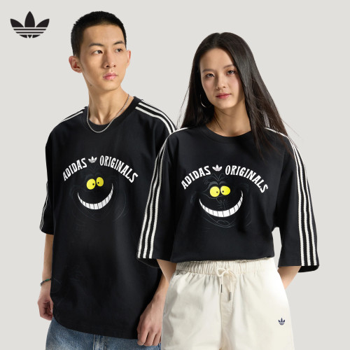 adidas三叶草阿迪达斯半袖2026夏迪士尼联名款运动短袖T恤 KX5312