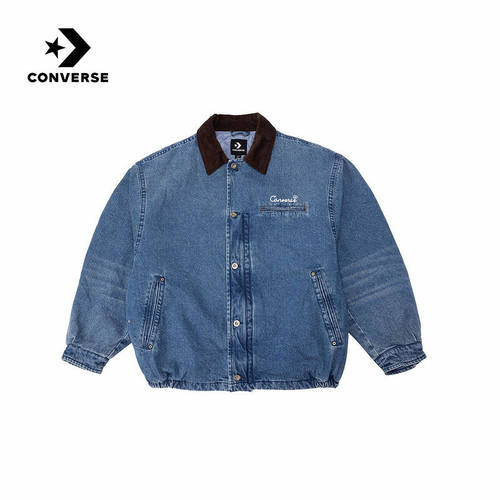 Converse匡威新品2026冬男女款宽松牛仔保暖棉服外套 UCJ127-UHC