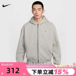 耐克男子篮球连帽衫 THERMA FIT宽松加绒保暖卫衣IO3690 063 春新款