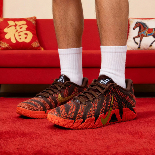 Nike耐克男鞋莫兰特Ja 3一马当先马年限定新年款篮球鞋IB6509-200