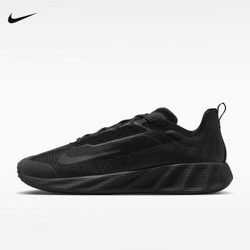 NIKE耐克男鞋AVA X轻便透气运动鞋缓震支撑黑色跑步鞋IQ7633-001