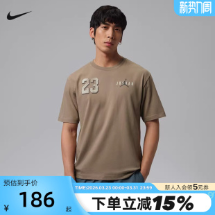 IF3128 短袖 040 Brooklyn男子印花T恤透气简约经典 Jordan耐克新款