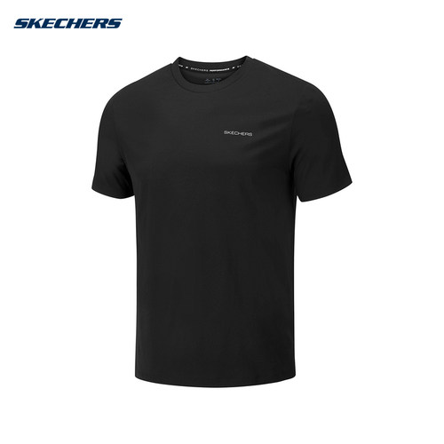 Skechers斯凯奇2026夏季男士运动短袖休闲百搭舒适T恤衫 P226M087
