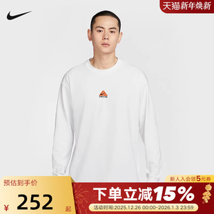 圆领套头卫衣DR7754 T恤夏新款 121 ACG男子户外运动长袖 耐克Nike