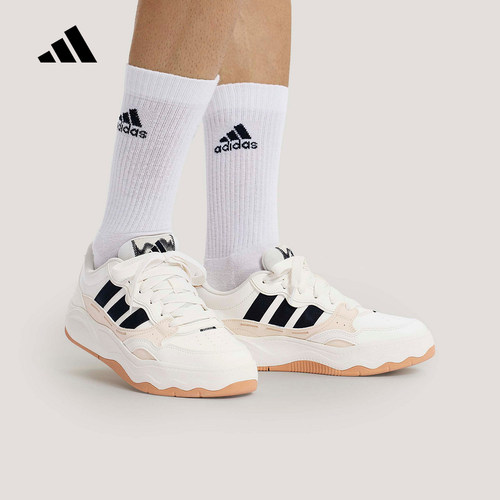 adidas阿迪达斯LITE SHUFFLE网球板鞋2026夏中性运动休闲鞋KH9025