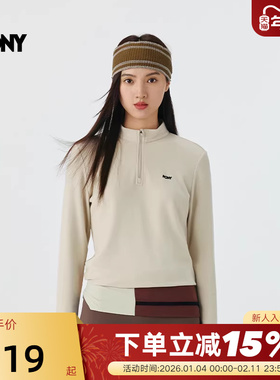 PONY波尼秋冬女轻户外系列套头衫保暖简约时尚卫衣253W2GS45LC