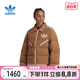 adidas阿迪达斯三叶草70S复古女子外套拼接休闲保暖羽绒服IB2028