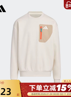 adidas阿迪达斯男大童保暖套头衫秋冬暖「芯」科技卫衣KC0219