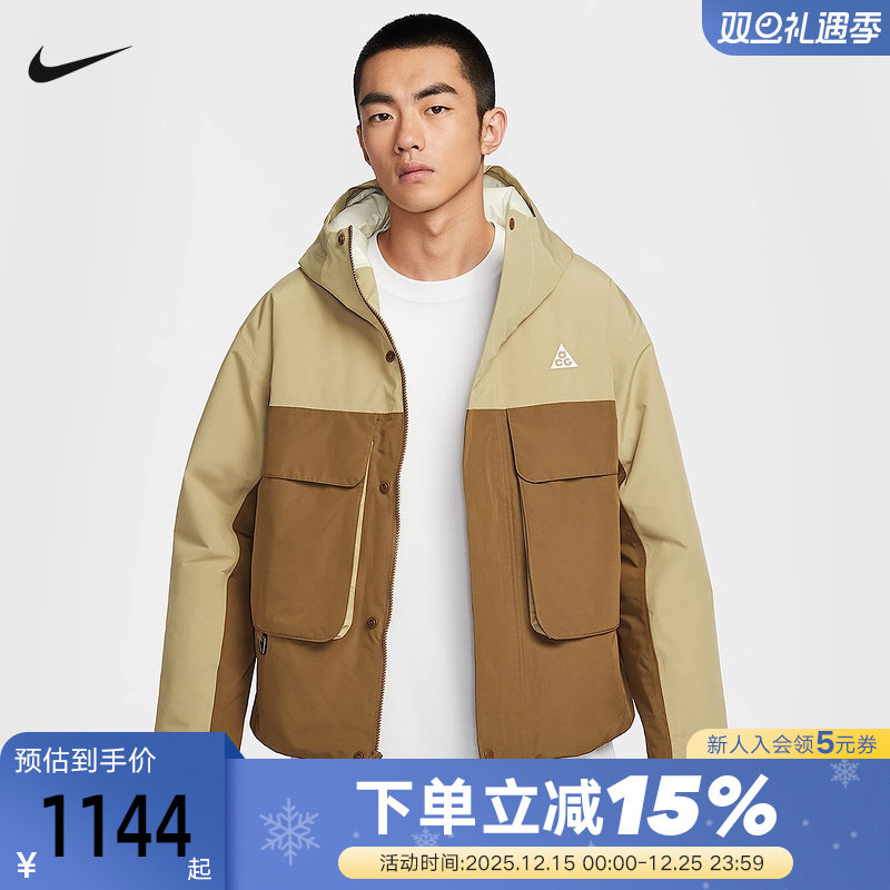 耐克ACG P棉STORM-FIT男防风保暖夹克冬外套防泼水棉服FV8682-297