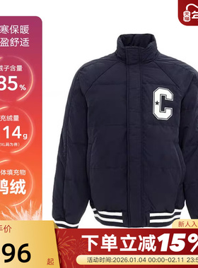 Converse匡威男女情侣款保暖羽绒服运动休闲百搭外套UCJ090-023