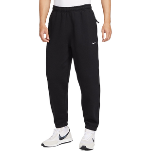 Nike耐克针织长裤男款秋冬新款休闲加绒束脚卫裤运动裤DX1365-010