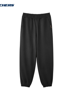 Skechers斯凯奇春新年系列男裤舒适针织长裤 L125M007/0018