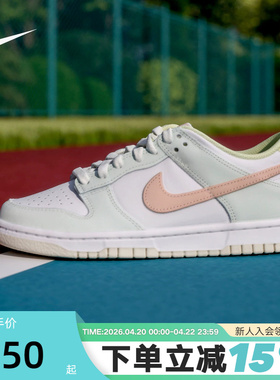 Nike耐克女鞋大童鞋DUNK休闲运动鞋低帮轻便百搭滑板鞋IV2861-181