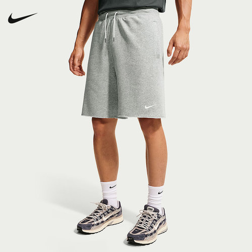 Nike耐克男短裤夏季新款学院风法式毛圈宽松休闲运动裤IX4988-063