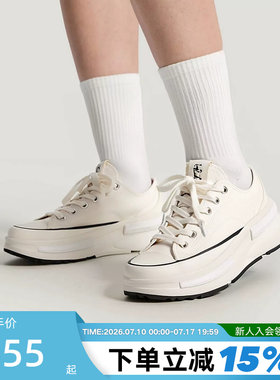 Converse匡威Run Star Legacy CX女鞋低帮夹心厚底帆布鞋 A11490C
