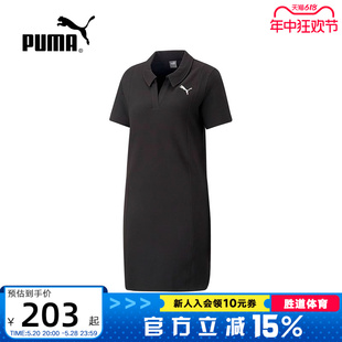 新款 百搭简约长裙676658 时尚 Puma彪马连衣裙女装 2023夏季