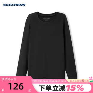 SKECHERS 2025冬男打底衫 L425M054 0018 新品