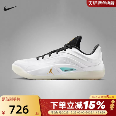 Jordan耐克男鞋锡安ZION 4实战篮球鞋春新款缓震运动鞋FD0591-104