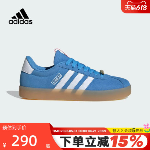 adidas阿迪达斯女鞋VL COURT 3.0运动休闲板鞋潮「T头鞋」ID9074