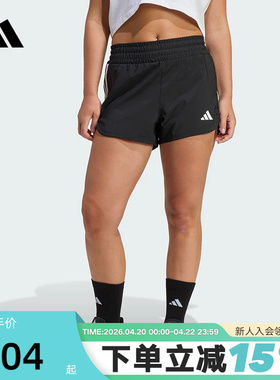 Adidas阿迪达斯2026夏季新品女士短裤运动休闲宽松舒适短裤KD7318