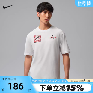 IF3128 短袖 100 Brooklyn男子印花T恤透气简约经典 Jordan耐克新款