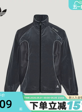 adidas阿迪达斯三叶草夹克夏男F50 TRACK TOP早春梭织外套 KY5765