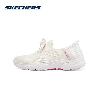 Skechers斯凯奇休闲鞋女子新款运动时尚健步鞋124568/OFWT