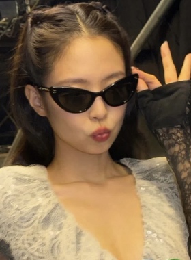 jennie同款墨镜女复古辣妹个性搞怪时髦凹造型太阳镜2026新款小脸