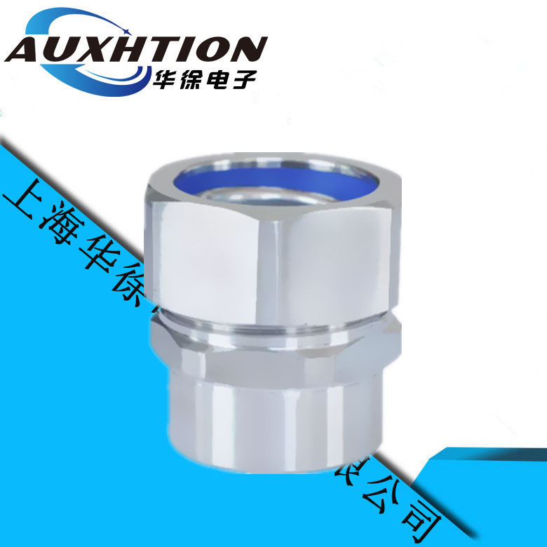 不锈钢304包塑金属软管接头DPN不锈钢内牙浪管固定头内丝内螺纹