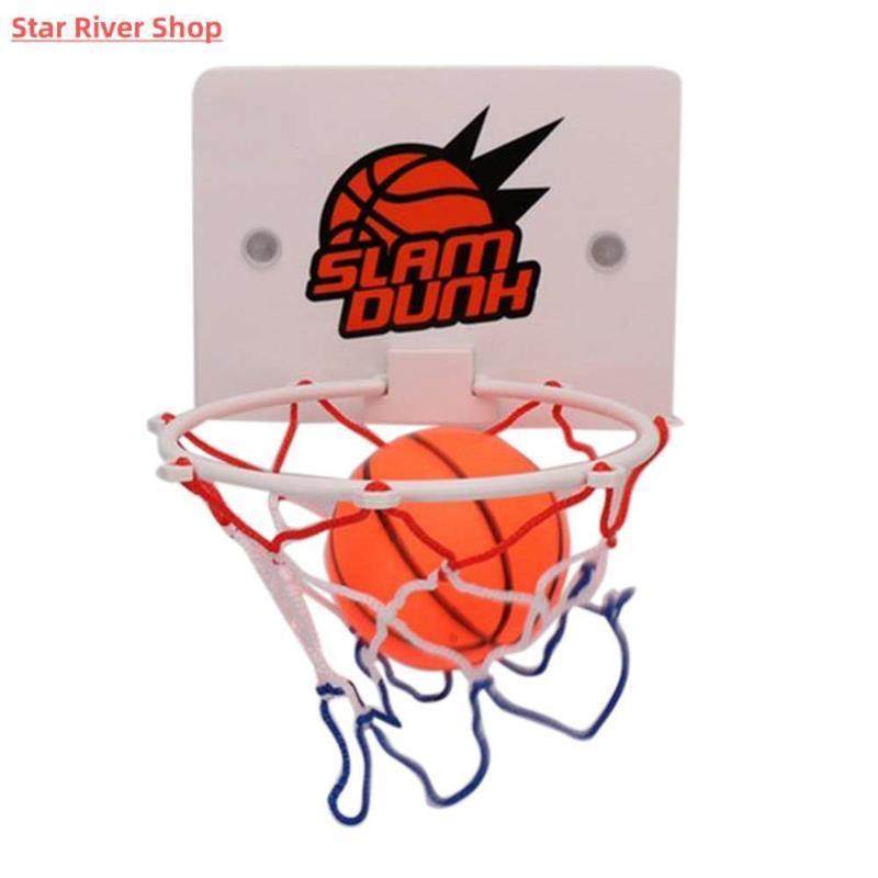 Mini Basketball Hoop Kit Indoor Plastic Basketball Backboard