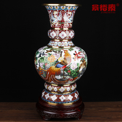 景裕泰客厅公司手工艺品景泰蓝