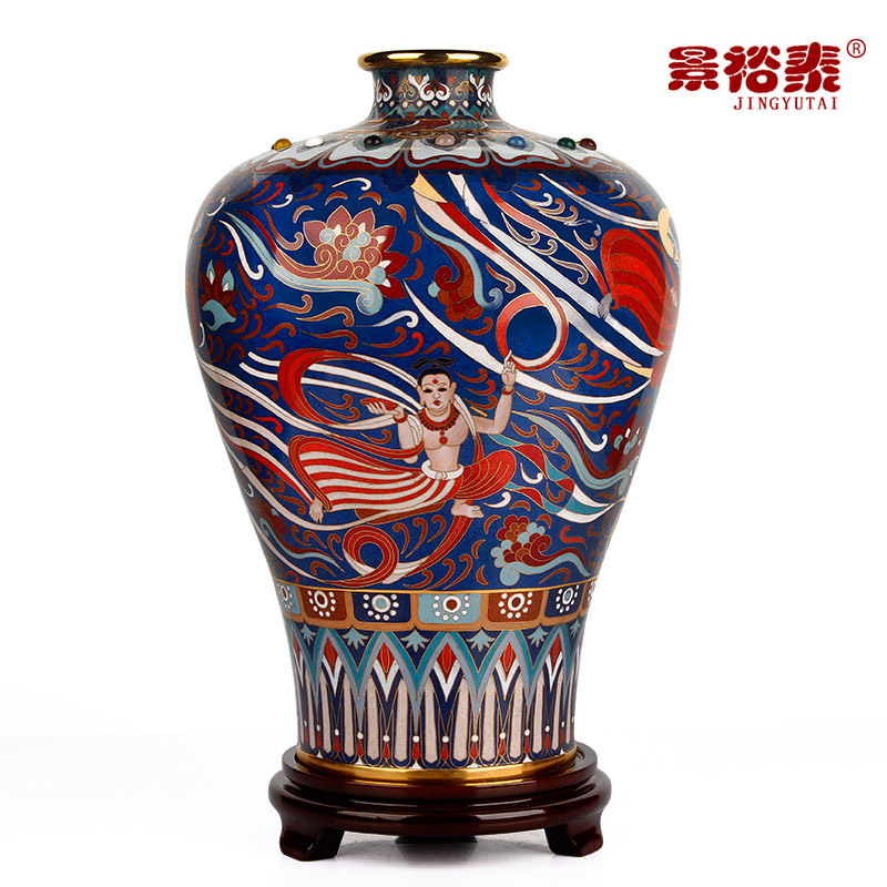 敦煌飞天北京特色商务风景泰蓝