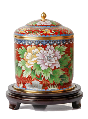 手工艺品景泰蓝铜胎掐丝珐琅