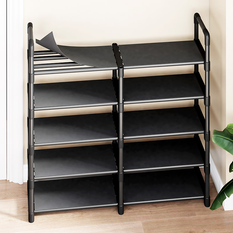 速发鞋架子简易家用门间收纳神宿鞋柜省空口器舍多层新款2021屋用