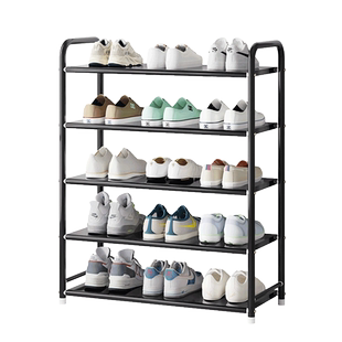 鞋架子多层门口家用简易铁架金属结实耐用出租房宿舍新款2024鞋柜