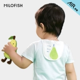 米乐鱼 Детское антибактериальное полотенце от пота для детского сада, детский марлевый шарф