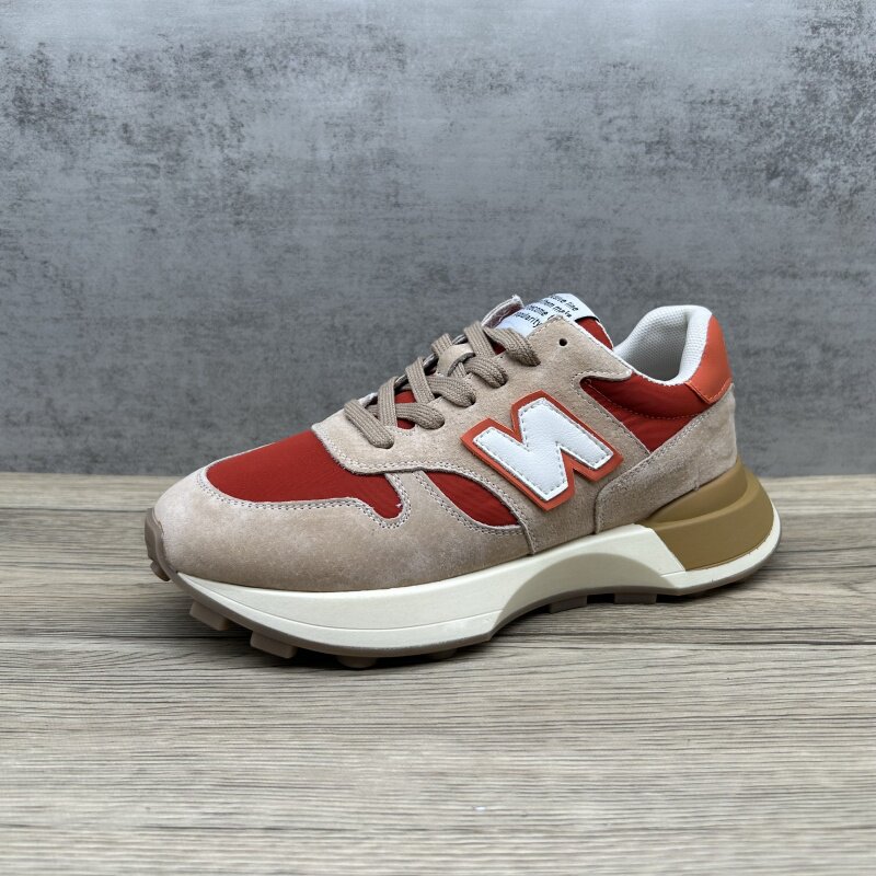 磨砂真皮华夫阿甘鞋女德训鞋