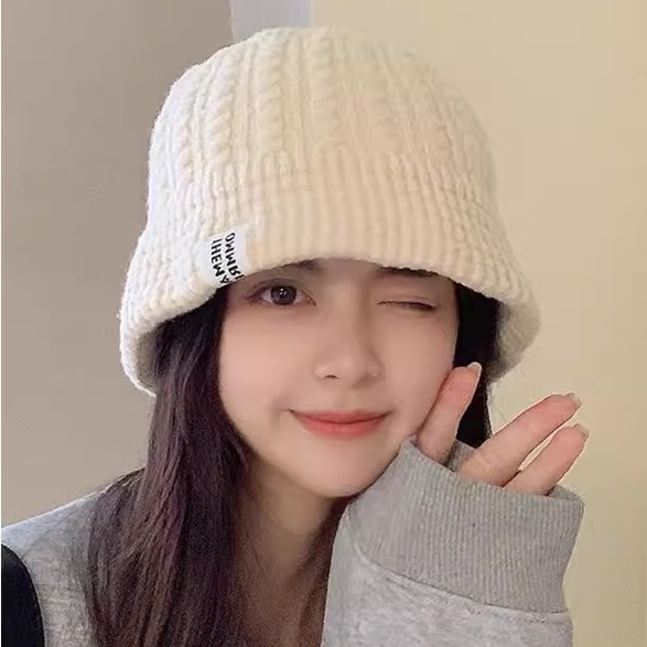 产妇月子帽产后秋冬毛线帽子女坐月子孕妇冬天渔夫帽2025新款冬季