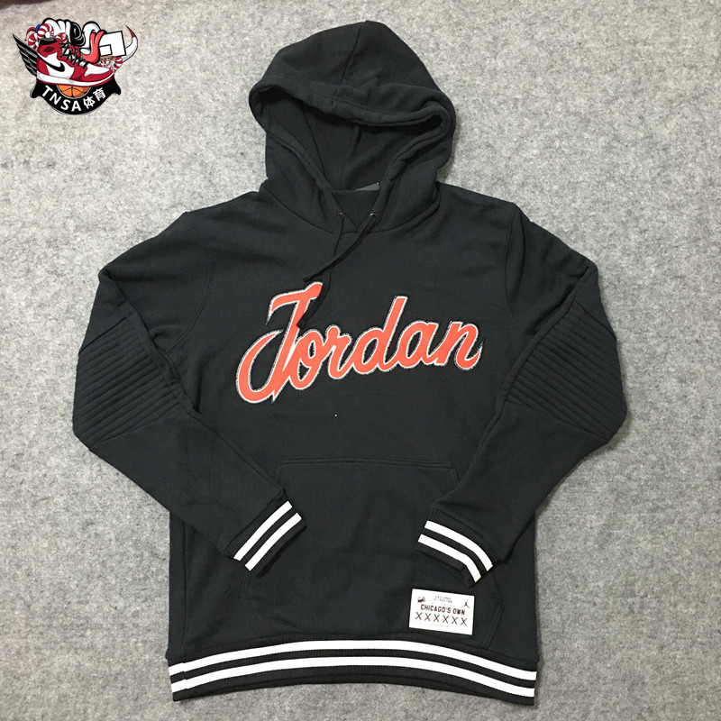 【酷动城】AIR JORDAN 字母棒球夹克连帽卫衣外套 BQ5181-010-657