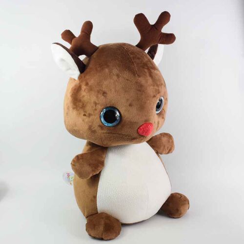 女友抱抱驯鹿毛绒玩具doos Xmas Edition n家圣诞驯鹿公仔