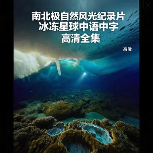 小童自然地理童趣启蒙冰冻星球视频素材6集国语1080P21G豆瓣9.8