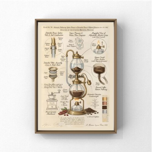coffee print ins风咖啡主题装饰画咖啡店吧台背景墙挂画咖啡角