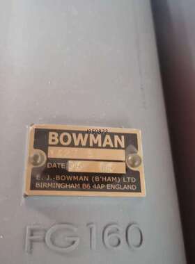 议价英国BOWMAN管式冷却器FG120/160.【】