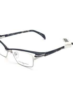 日本Masaki松岛正树眼镜框男超轻纯钛全框商务斯文眼镜架MF-1227